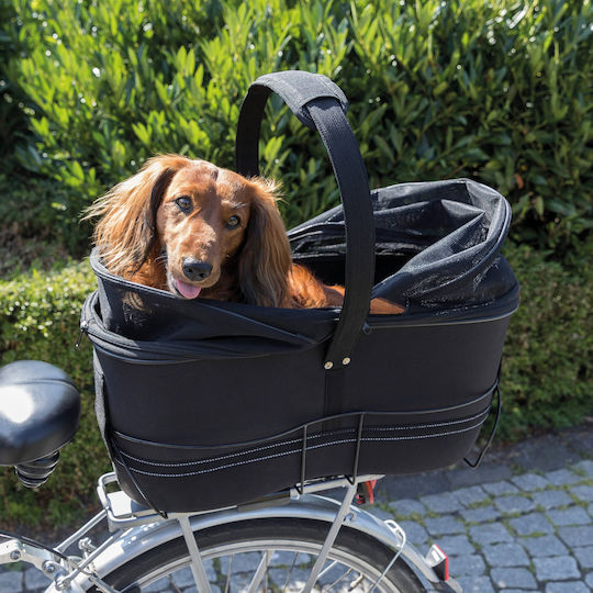 Trixie Dog Carrying Black Basket for 8kg Pets L29xW60xH49cm