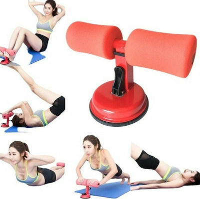 Abdominal Sit Up Assistant Red with Suction Cup