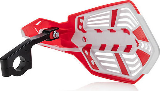 Acerbis X-Future Universelle Rot/Weiß Handprotektoren in Rot Farbe