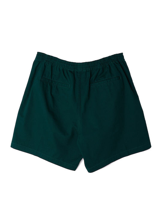 Easy Relaxed Twill Men's Athletic Shorts Green