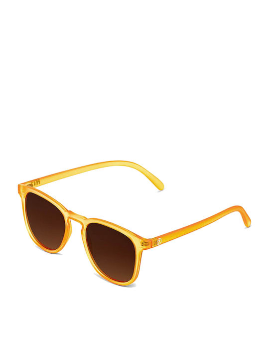 Mize Paris C02 Sunglasses Orange with Acetate Frame & Brown Lens