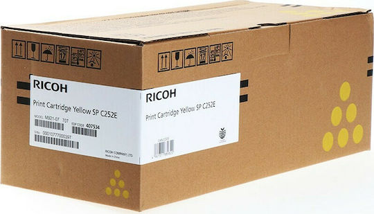 Ricoh 407534 Оригинален Тонер Лазерен Принтер Жълт 4000 Страници