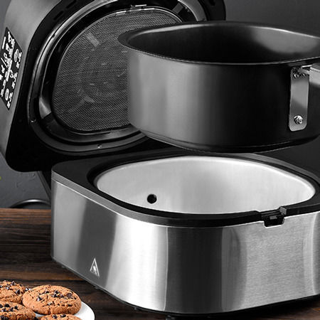 MasterPro Smokeless Grill Мултикукър 1760W с Капацитет 5.6лт Черен
