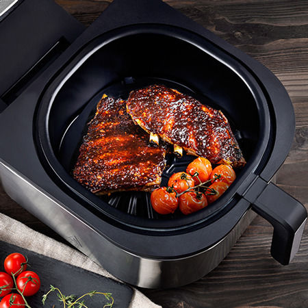 MasterPro Smokeless Grill Мултикукър 1760W с Капацитет 5.6лт Черен