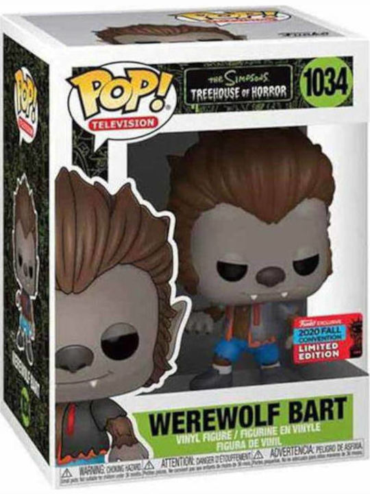 Funko Pop! Television: Werewolf Bart Limited Edition