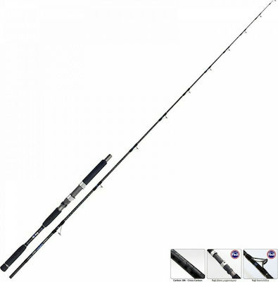 Pregio Throne Καλάμι Ψαρέματος για Inchiku / Jigging 2.10m 50-200gr