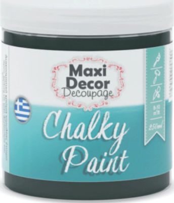 Maxi Decor Chalky Paint Χρώμα Κιμωλίας 603 Δάφνη Πράσινο 100ml