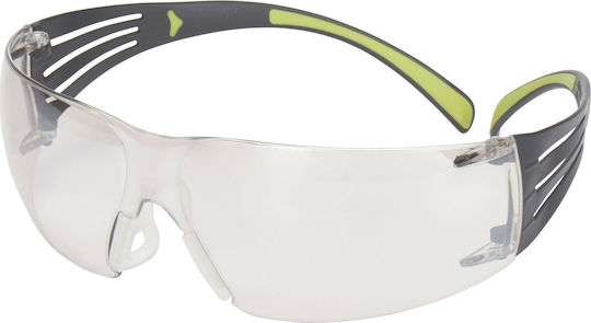3M SecureFit SF400 Ochelari de Protecție pentru Muncă cu Transparenți Lentile Reflectori 1buc