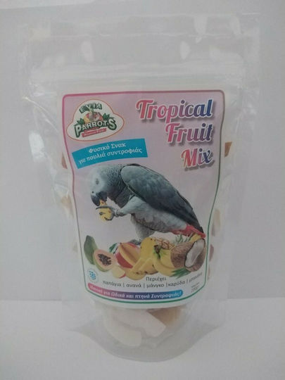 Evia Parrots Тропична Смес Храна за Канарски острови Лакомство за Всички Папагали 100гр