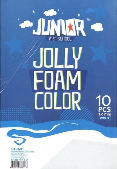 Statovac Junior Art School Jolly Foam Color White J-134010