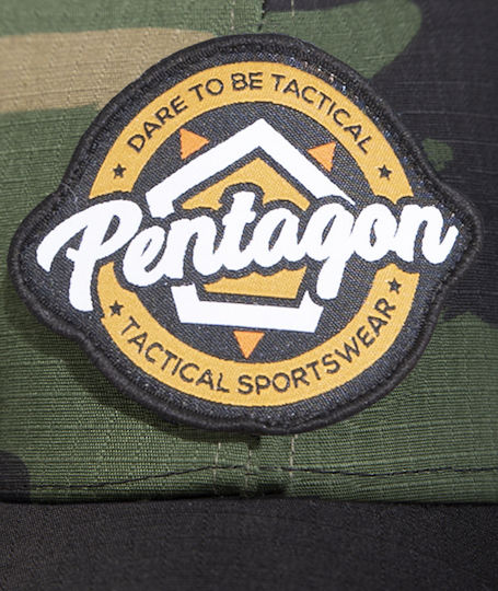 Pentagon Jockey Hunting Hat Camouflage Woodland