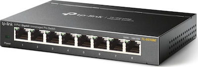 TP-LINK TL-SG108E v6 Unmanaged L2 Switch με 8 Θύρες Gigabit (1Gbps) Ethernet