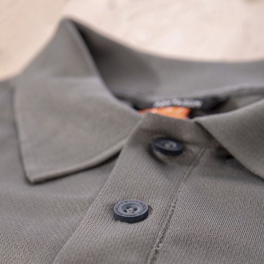 Pentagon Anassa Polo Blouse Cinder in Gray color