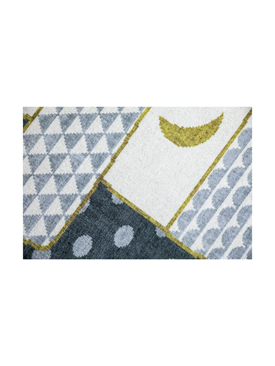 Ezzo Hopscotch KD44 Kinder Teppich Gray 160x230cm