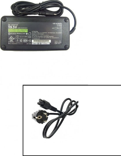 Sony Laptop Charger 150W 19.5V 7.74A for Sony with Detachable Power Cord
