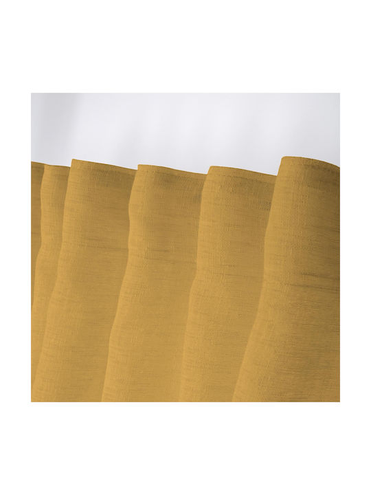 Kids Tab Top Curtain S-F Madrid Curry R6A194006VL 140x260cm