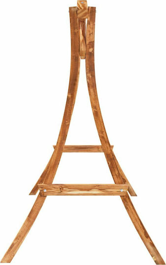 vidaXL Gartenwiegenbasis aus Holz Coffee 176.5x101x169.5cm