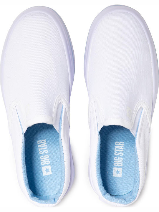 Kids Sneakers Slip-on White