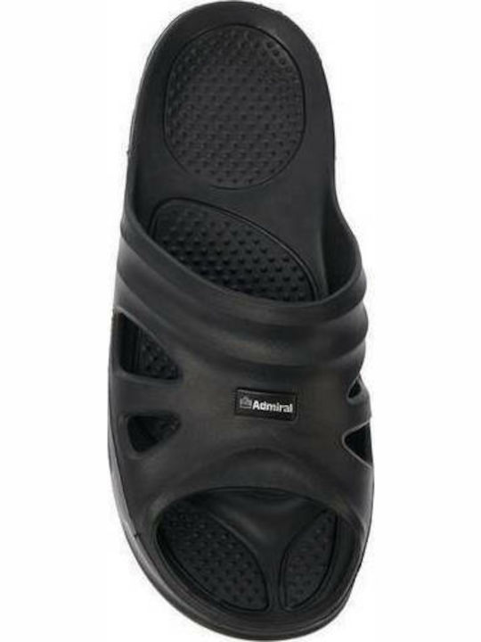 Admiral Sam Men's Slides Black