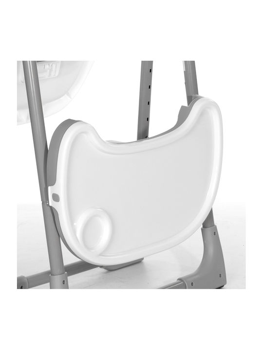 Lorelli Bear Dalia Foldable Baby Highchair With Adjustable Height Gray