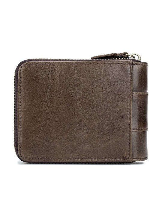 Leather Men's Brown Wallet