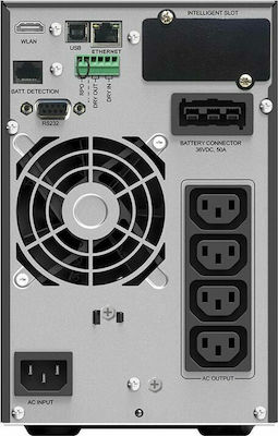 Powerwalker VFI 1500 ICT IoT UPS On-Line 1500VA 1500W with 4 IEC Power Plugs