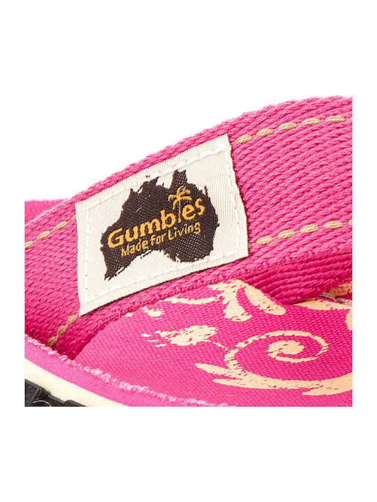 Gumbies Islander Frauen Flip Flops in Rosa Farbe