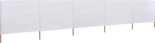 vidaXL Fabric Fence Panel 80cm x 6m