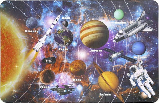 Kids Puzzle Solar System for 3+ Years 46pcs Tooky Toys