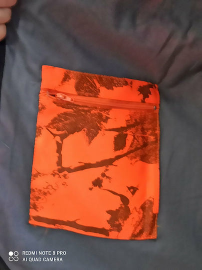 Dispan Hunting Vest Camouflage Κυνηγίου Λαγός Camo/ Orange Orange