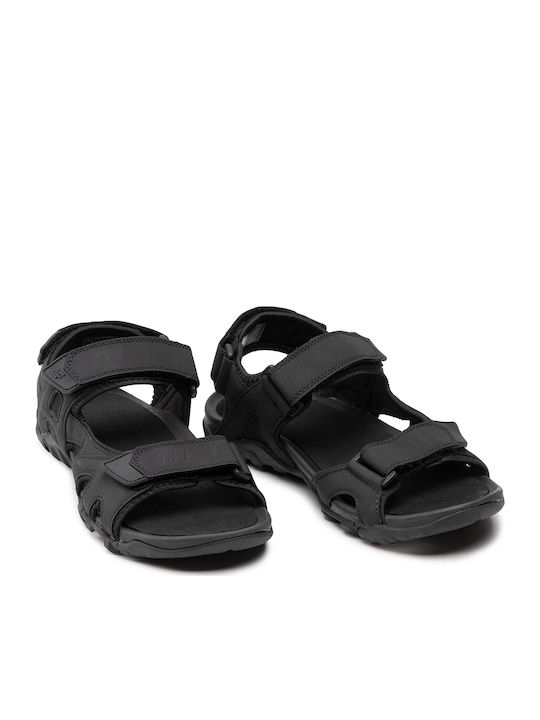 Herrensandalen in Schwarz Farbe