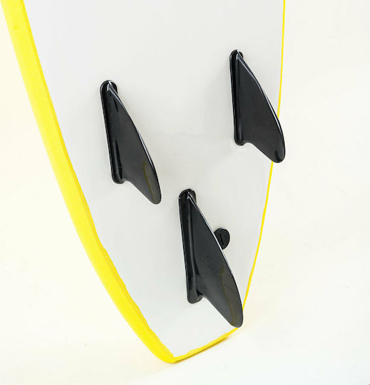 SCK Placă de Surf Placă moale 9FT galbenă