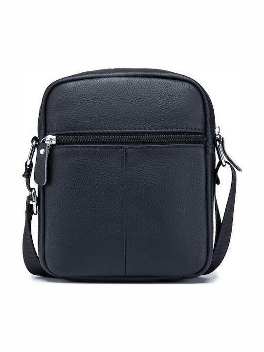 Leather Men's Bag Shoulder / Crossbody Black
