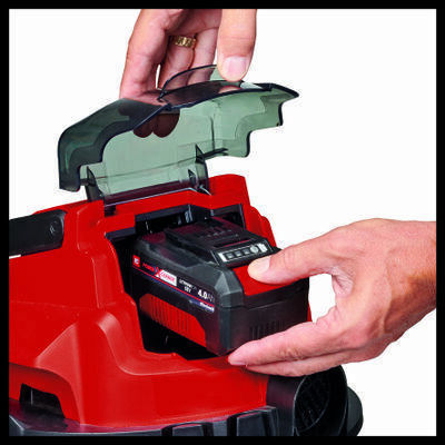 Einhell Tcvc 18/15 Li Solo Rechargeable Vacuum Wet / Dry Without Charger and Battery with Plastic Bin 15lt