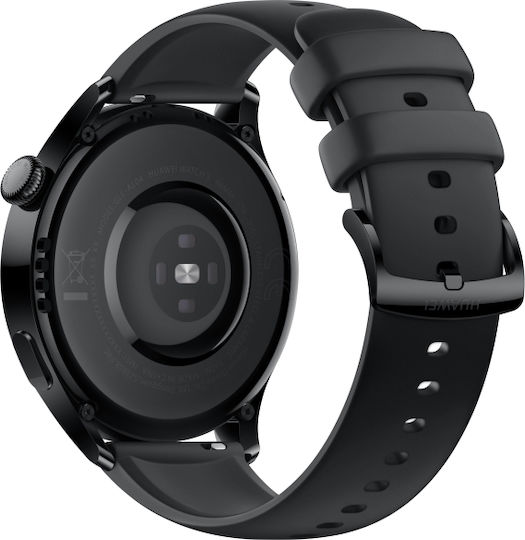 Huawei Watch 3 Active Oțel inoxidabil 46mm Rezistent la apă cu eSIM (Negru)