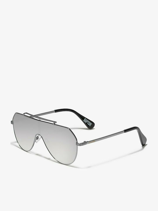 D.Franklin Sunglasses with Silver Metal Frame and Silver Mirror Lens DFKSUN1124-0816-UNI