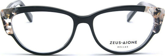 Zeus & Dione Ariadne Plastic Eyeglass Frame Cat Eye Gray