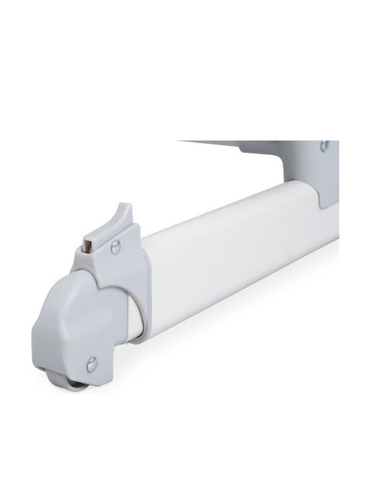 Lionelo Cradle Theo with Mattress, Side Opening, and Wheels Concrete