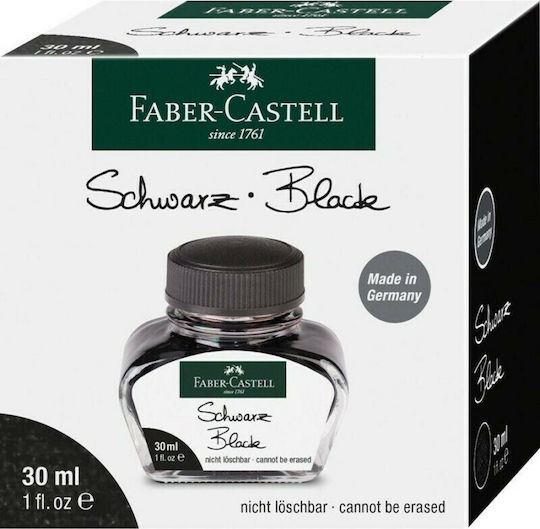 Faber-Castell Ανταλλακτικό Μελάνι για Πένα Μαύρο 30ml