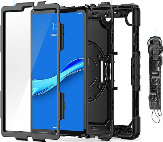 Tech-Protect Back Cover Ανθεκτική Μαύρη (Lenovo Tab M10 HD (2nd Gen) 10.1")