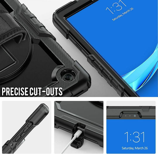 Tech-Protect Back Cover Ανθεκτική Μαύρη (Lenovo Tab M10 HD (2nd Gen) 10.1")
