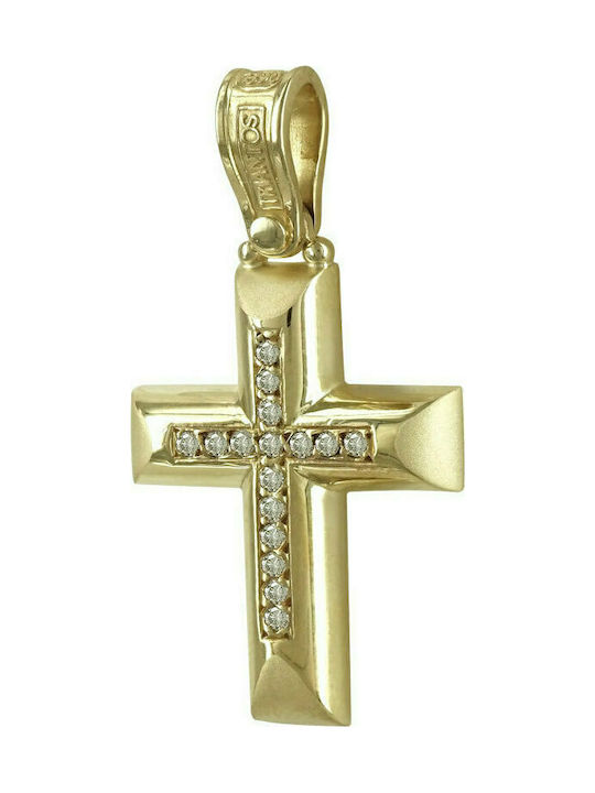 Triantos Gold Cross 18K