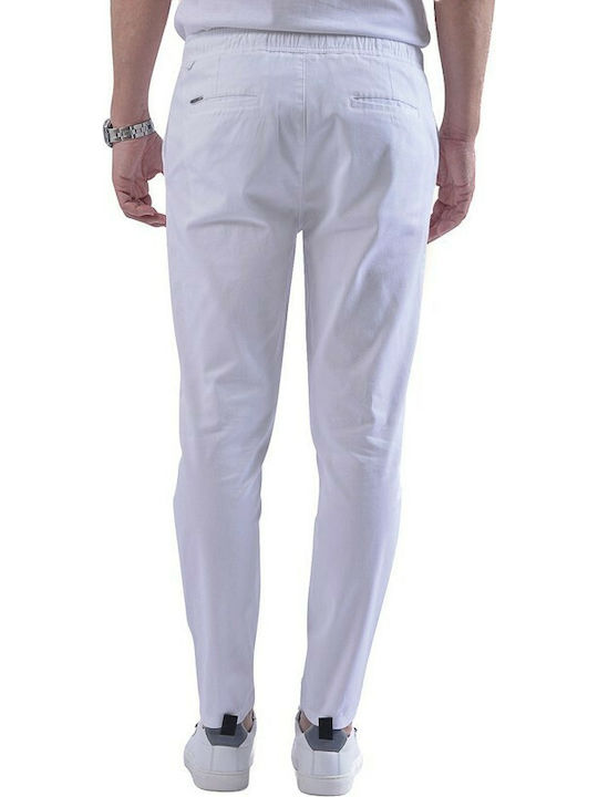 Vittorio Artist Soul 500-02-21 Trousers Chino White