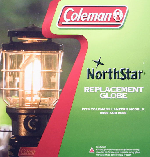 Coleman Northstar Ανταλλακτικό Γυαλί για Λάμπα Camping