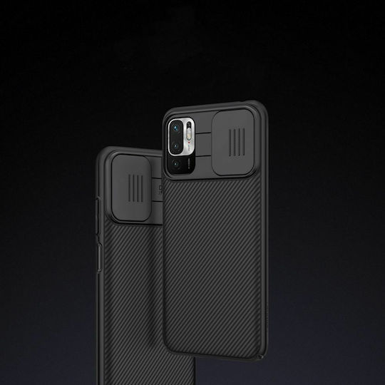 Nillkin CamShield Umschlag Rückseite Kunststoff 1.6mm Schwarz (Redmi Note 10 5G / Poco M3 Pro)