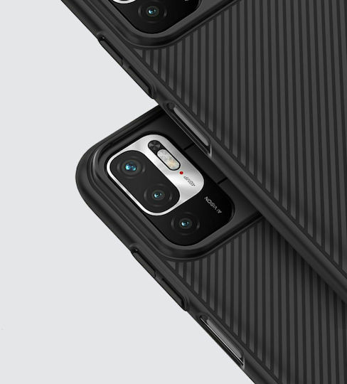Nillkin CamShield Umschlag Rückseite Kunststoff 1.6mm Schwarz (Redmi Note 10 5G / Poco M3 Pro)