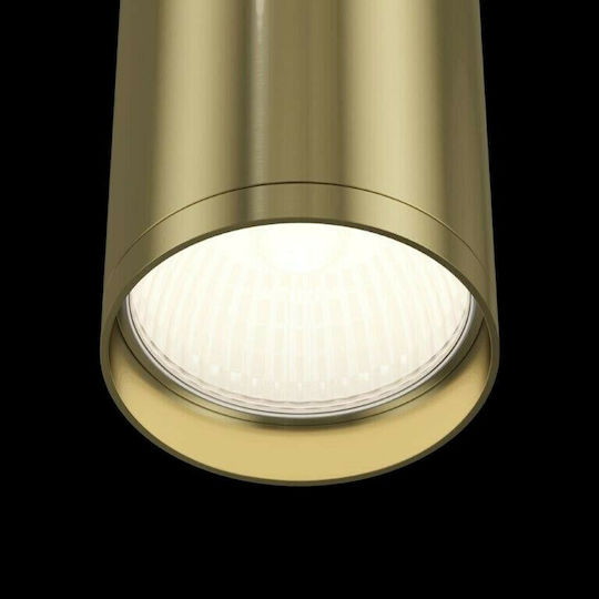 Maytoni Einzel Spot mit Fassung GU10 in Gold Farbe
