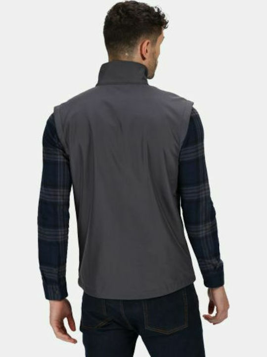 Regatta Octagon II TRA848 Ärmellos Herren Jacke Lässig Wasserdicht Gray