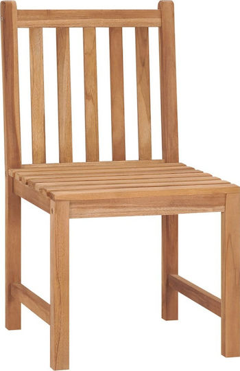 Gartenstühle Teak 2 Stück 50x53x90cm Gartenstühle Teak 2 Stück 50x53x90cm