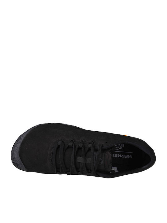 Merrell Vapor Glove 3 Luna Ανδρικά Αθλητικά Παπούτσια Trail Running Μαύρα
